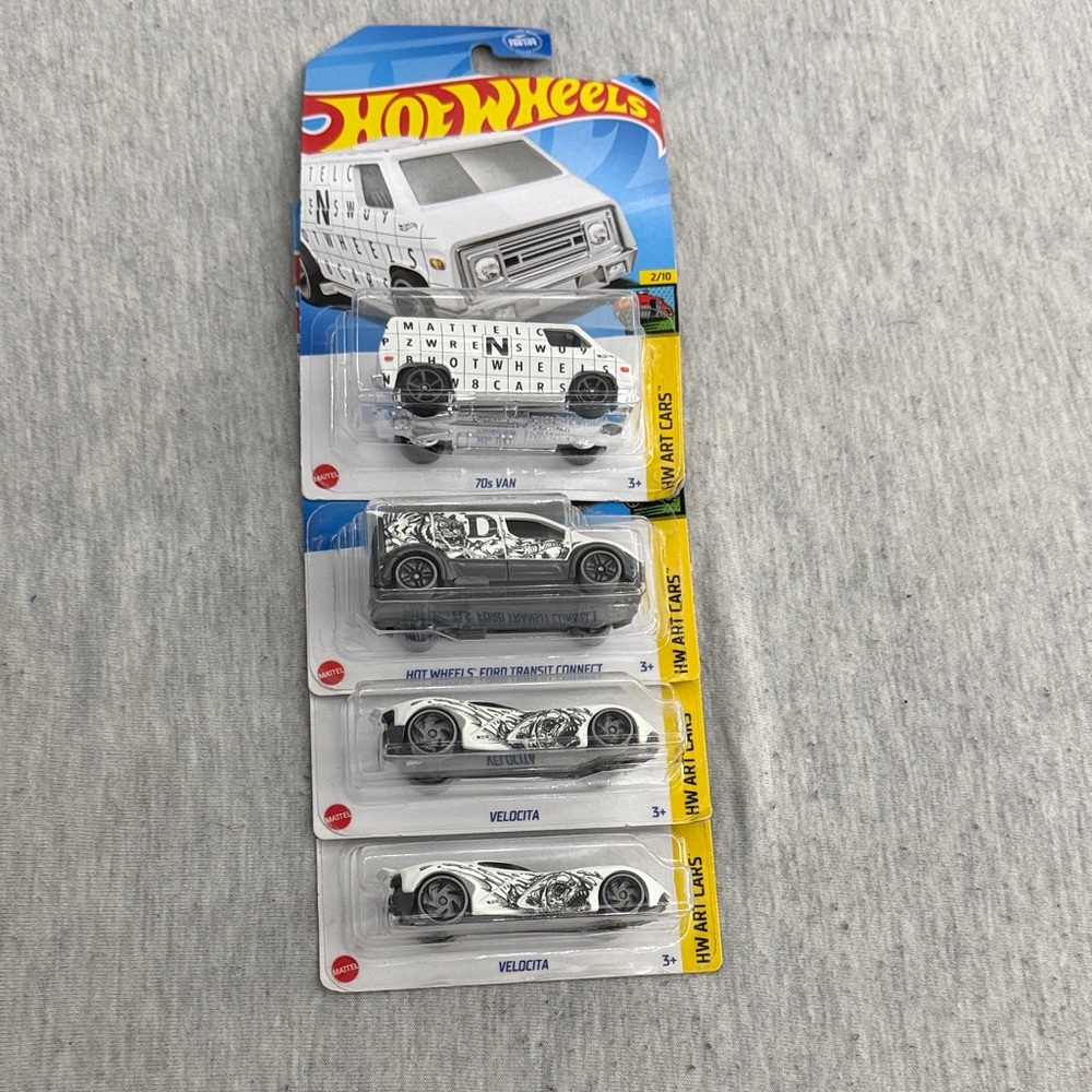 Hot Wheels White 70s Van Toy Vehicle - Kids Cars & Vehicles